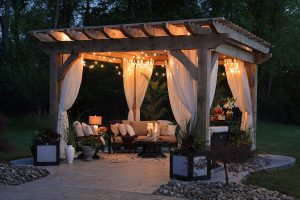 Gallagher Electrical - outside lighting for your garden-min